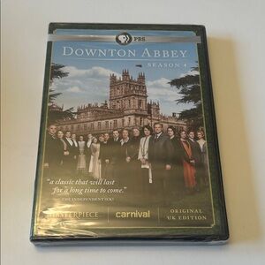 NEW NWT Downton Abbey Season 4 DVD